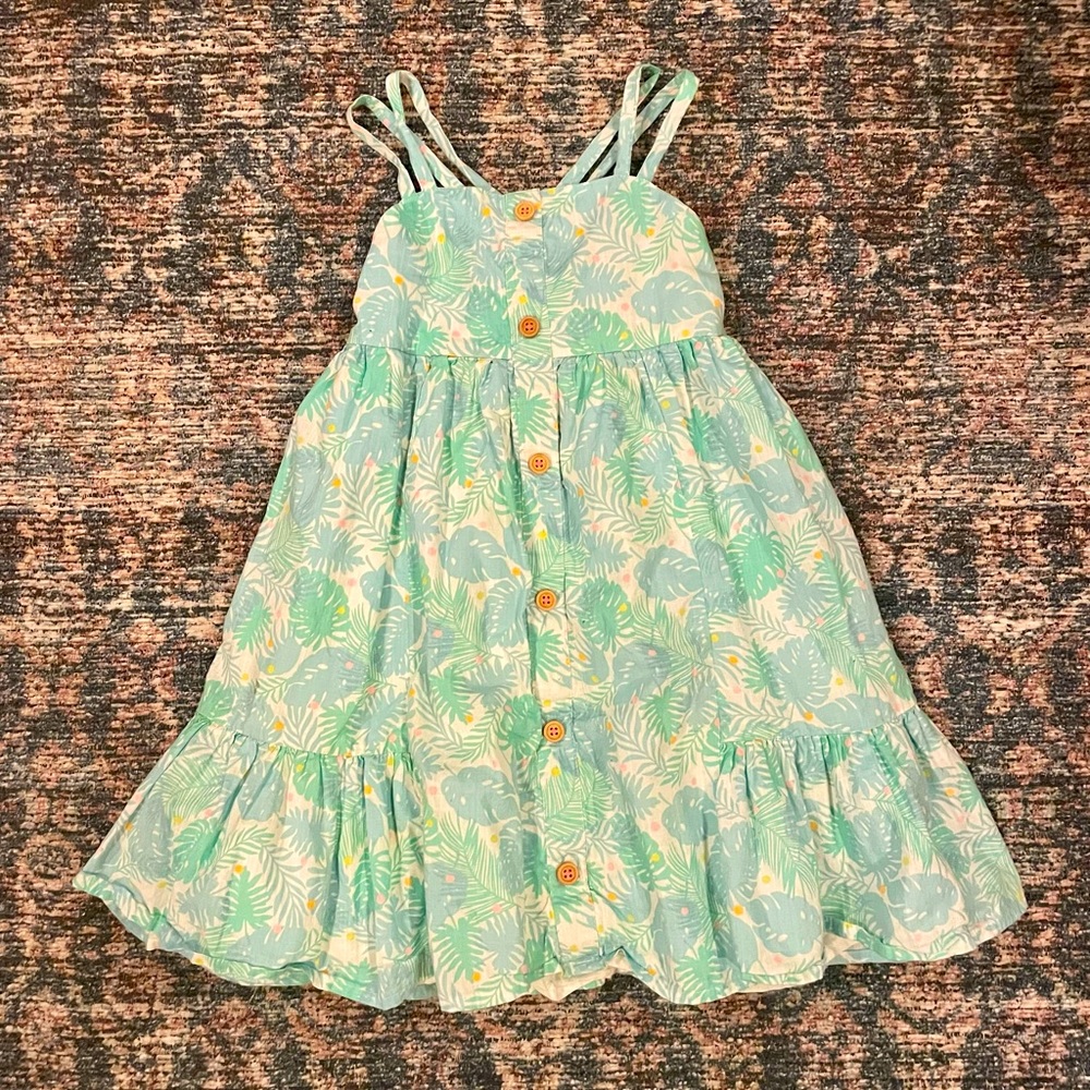 Like New Tommy Bahama crisscross strap dress - girls size 5T